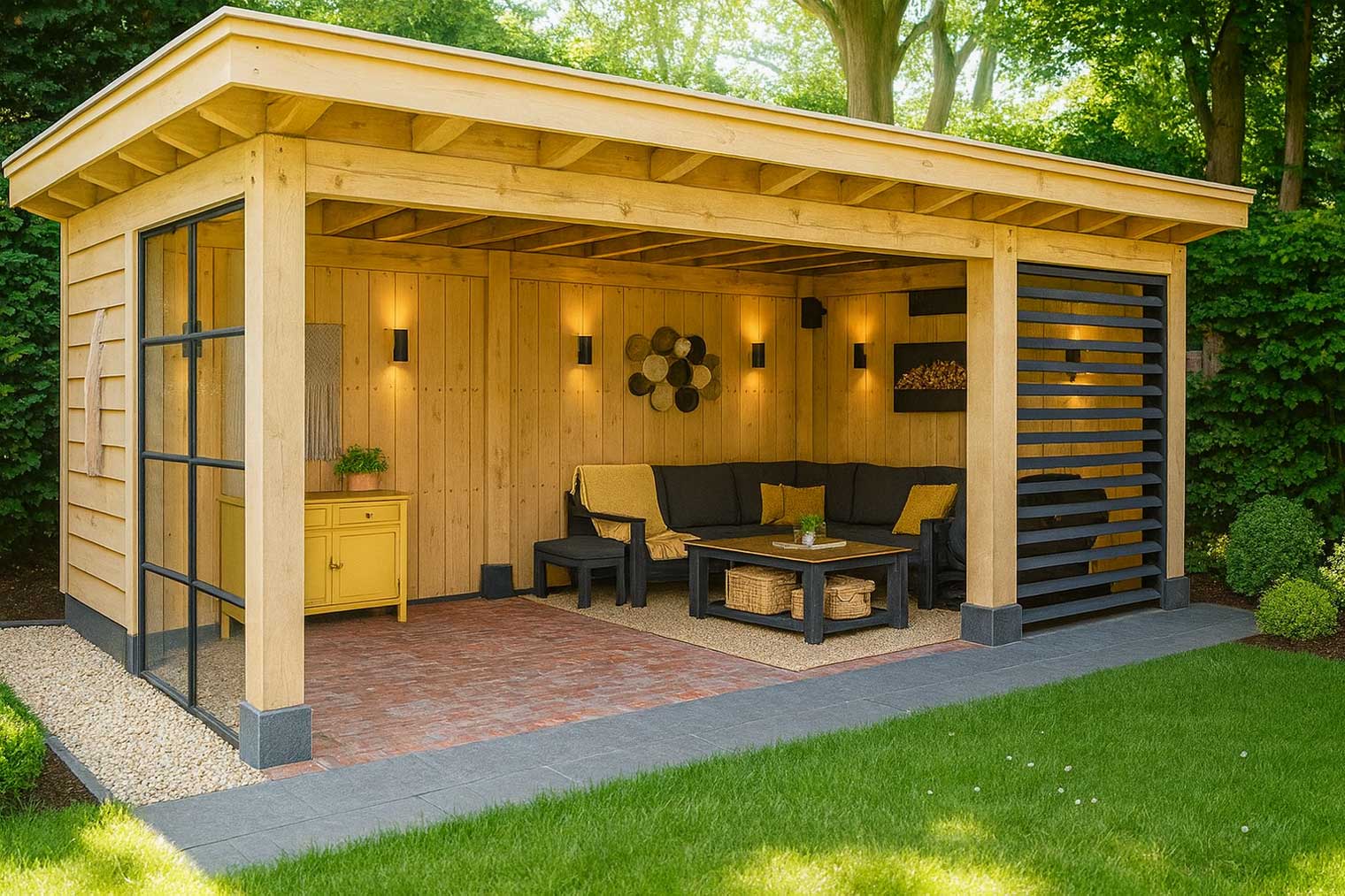 Roza Modern Kış Bahçesi